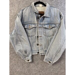 Vtg Pepe Jeans Light Blue Denim Jacket